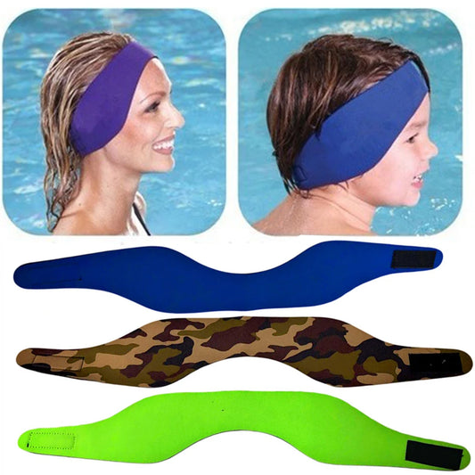 Adjustable Waterproof Swimming Diving Ear Band Headband Earplug for Kid Keep Ear Protection For Water Sports Bathing Accessories