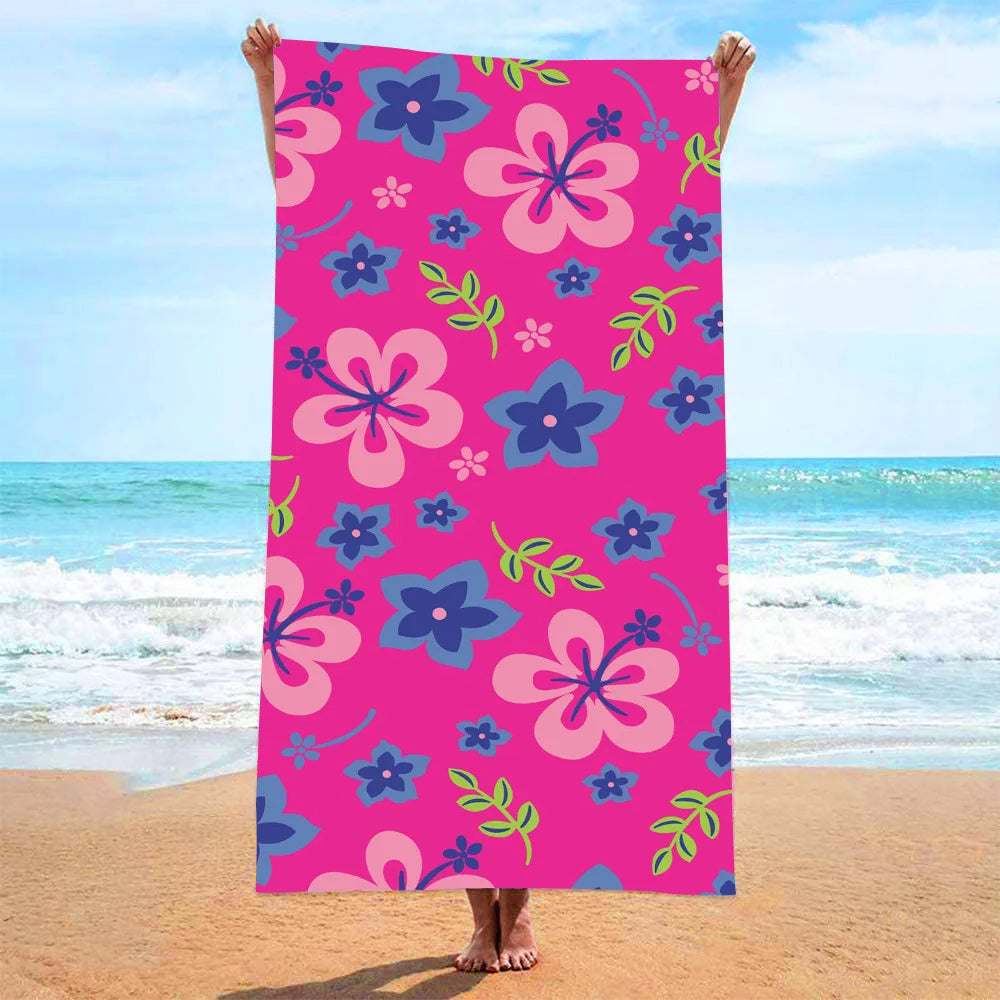 Customized Printed Beach Towels With Active Beach Towels,  Absorbent Beach Towels