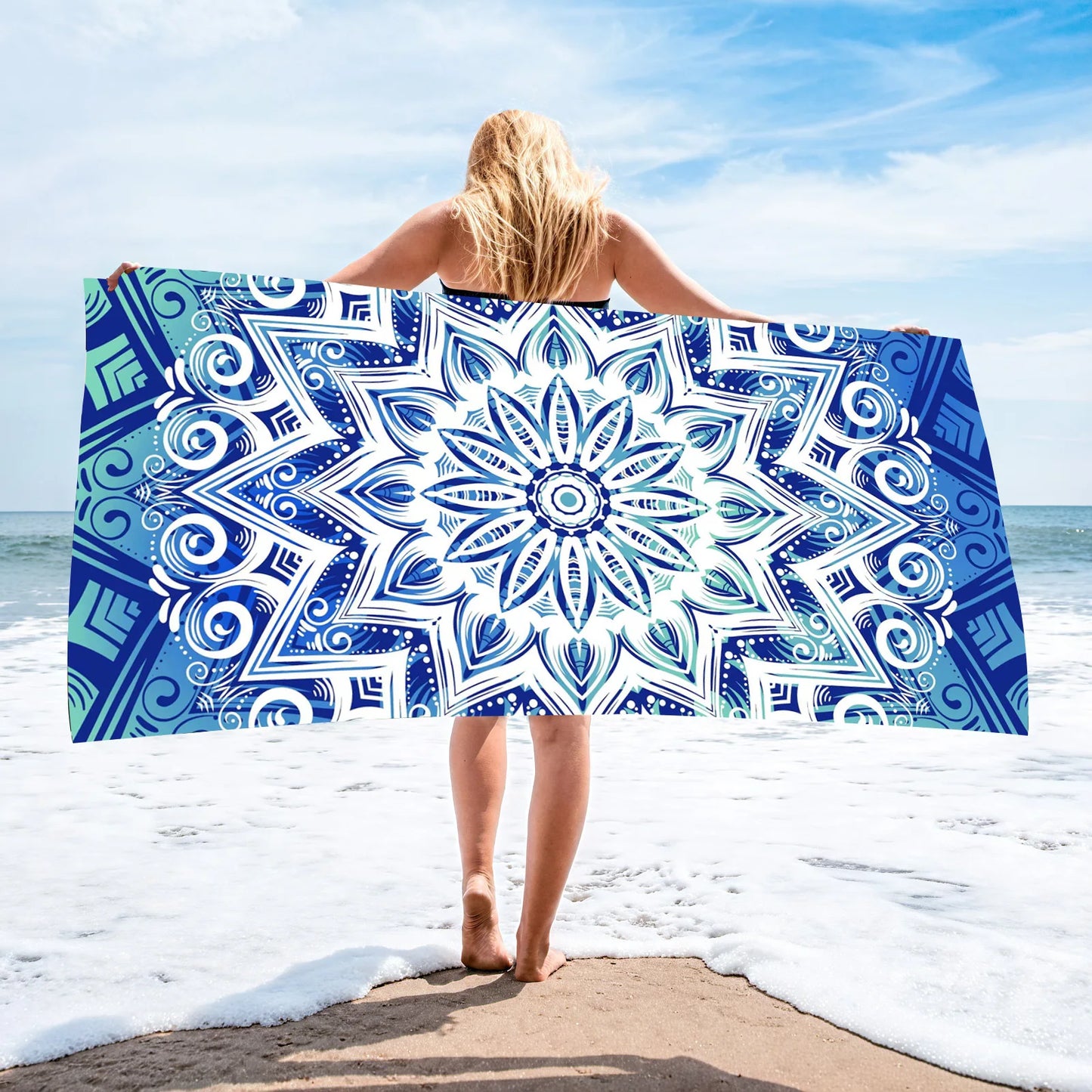 Customized Printed Beach Towels With Active Beach Towels,  Absorbent Beach Towels