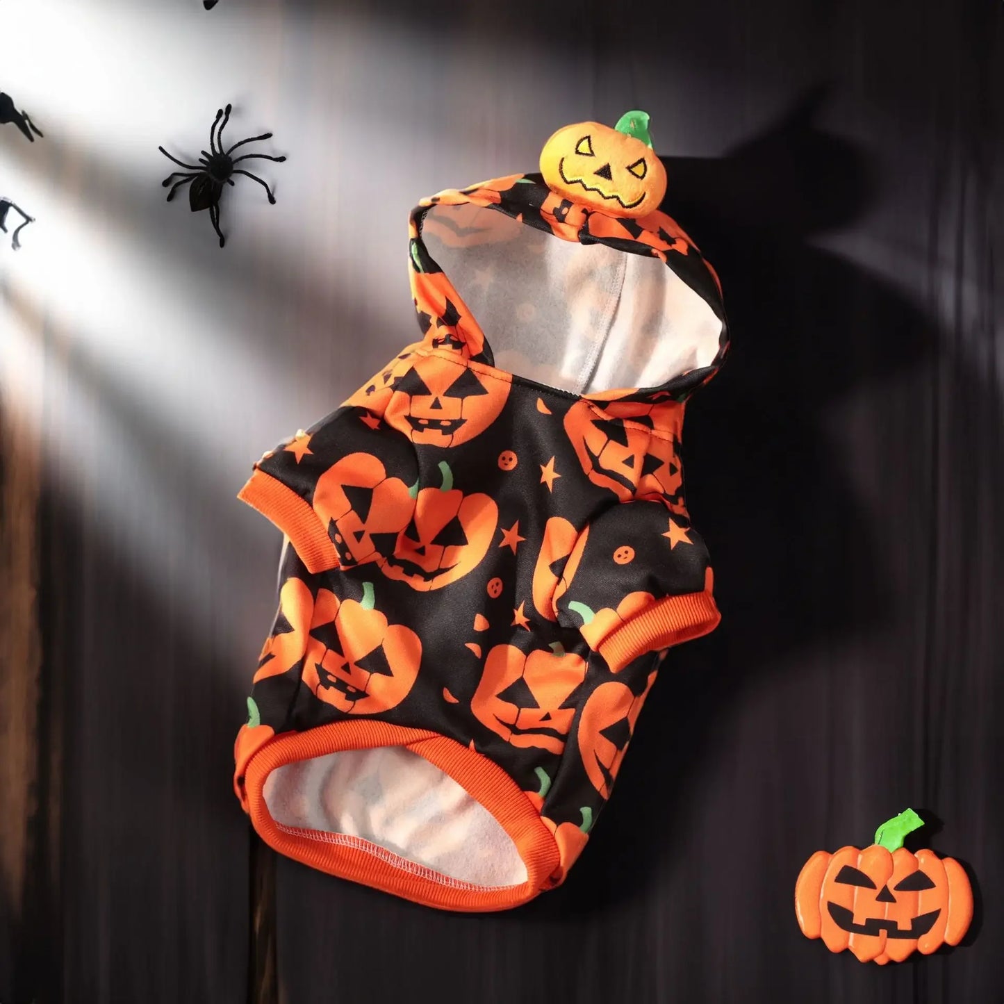 Dog, Cat, Pumpkin Hoodie Halloween Party Pet Clothing