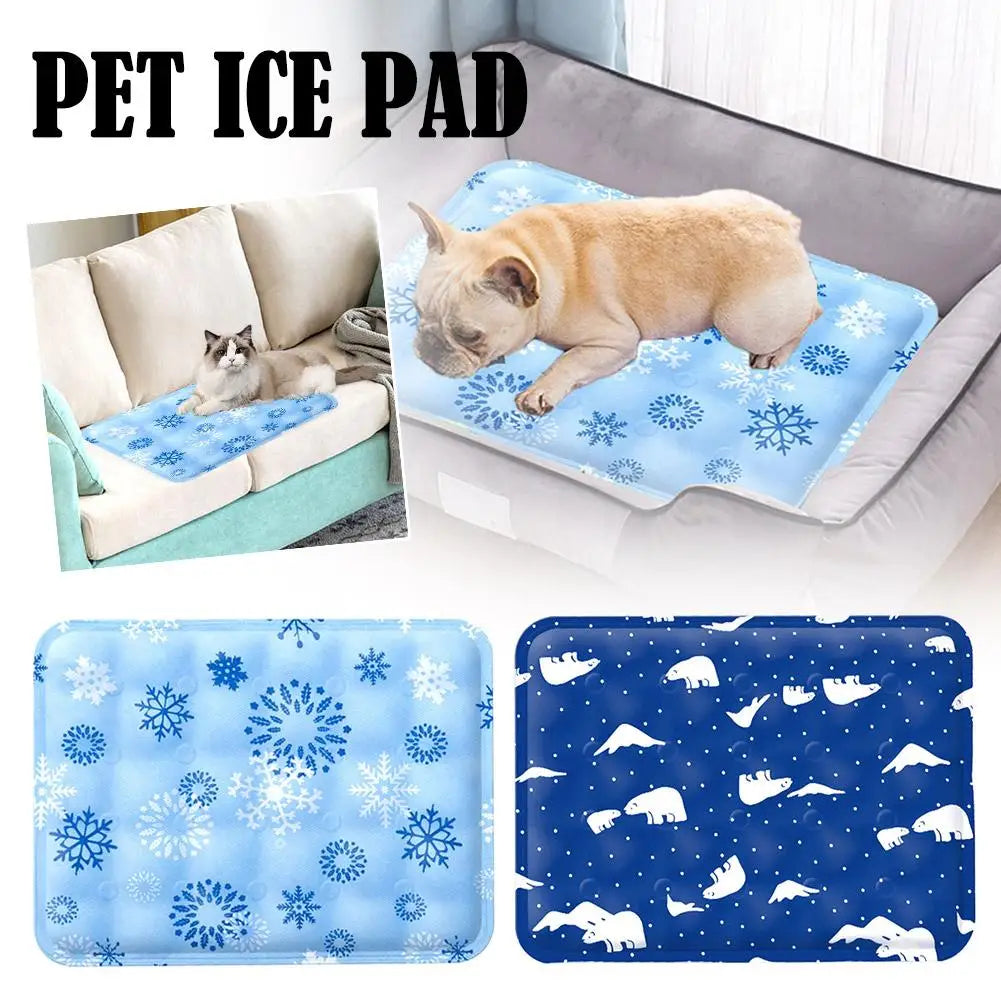 Dog Cooling Mat Summer Pet Cat Cold Bed For Small Big Dogs Pet Accessories Cat Durable Blanket Sofa Cat Ice Pad Blanket