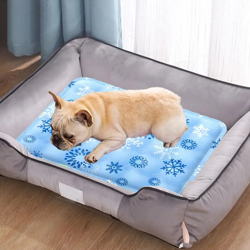 Dog Cooling Mat Summer Pet Cat Cold Bed For Small Big Dogs Pet Accessories Cat Durable Blanket Sofa Cat Ice Pad Blanket