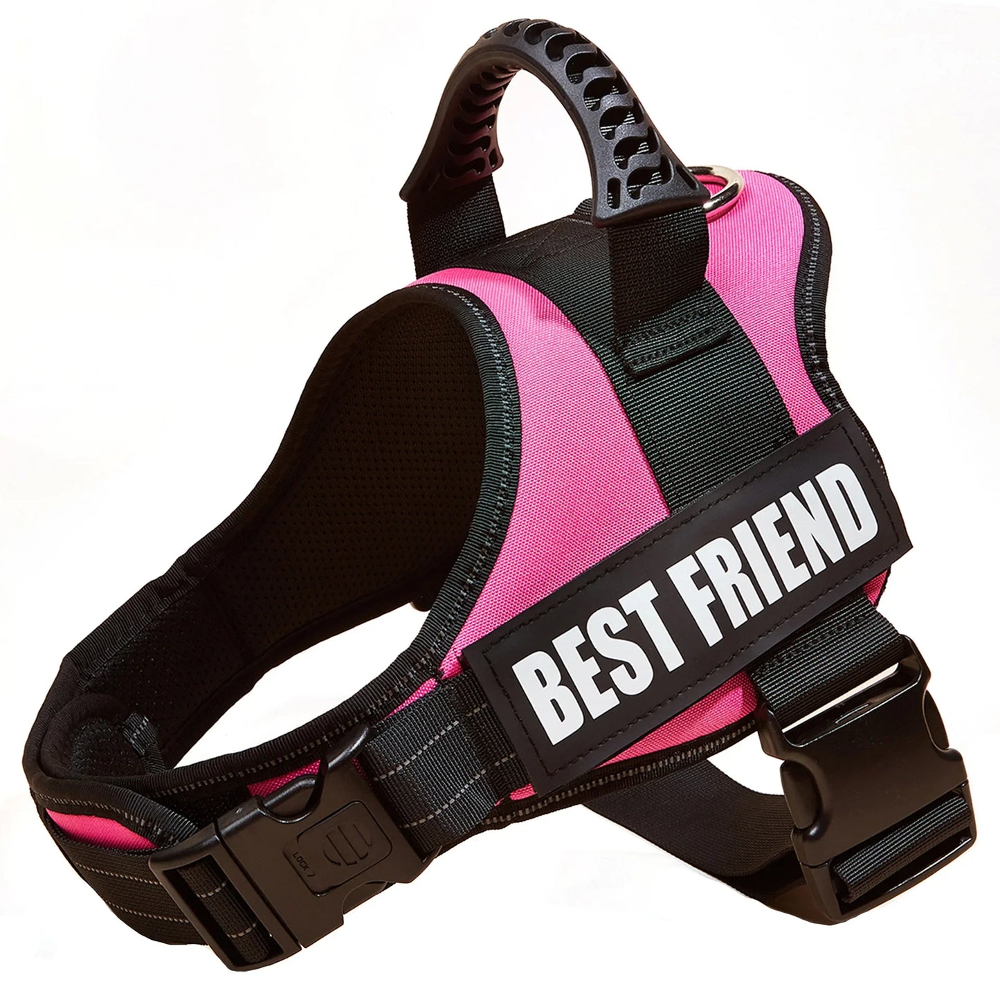 Personalised No Pull Dog Harness with Custom Name and Phone Number Heavy Duty Pet Vest To Prevent Tugging Pulling Choking Lost