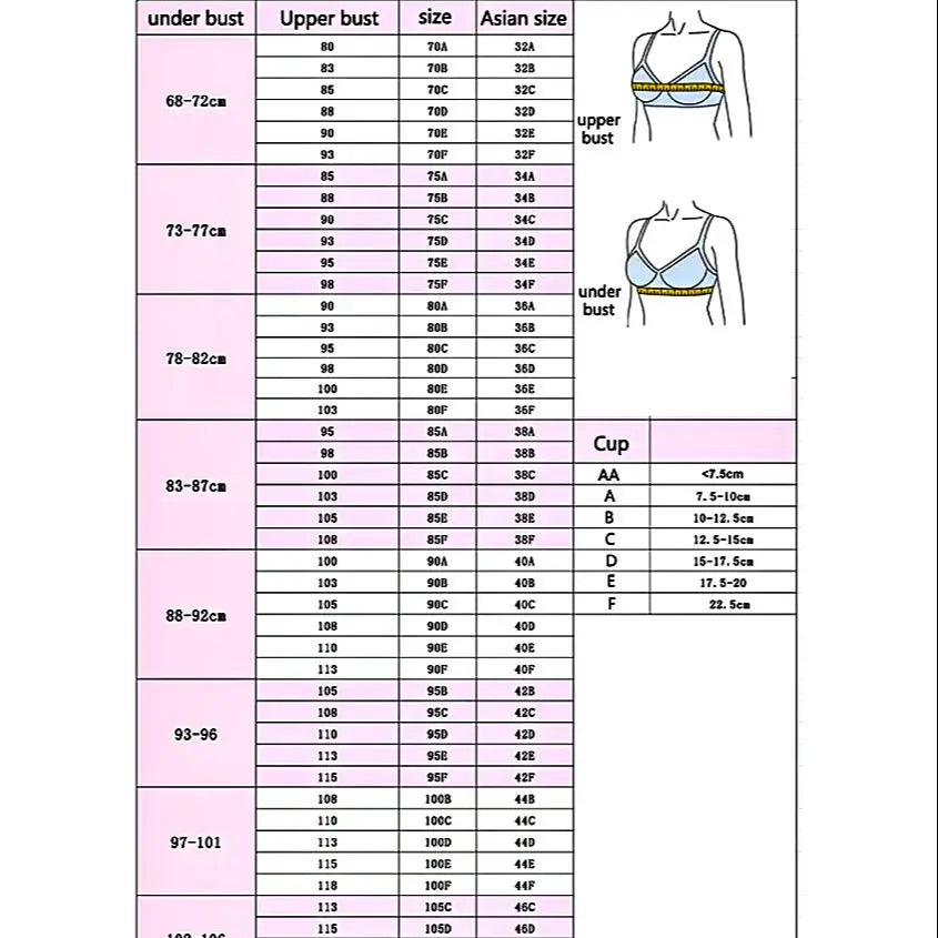 Plus Size Push Up Bras Women Deep Cup Bra Sexy Seamless Women's UnderwearBra Push Up Comfortable Shockproof women's underwear