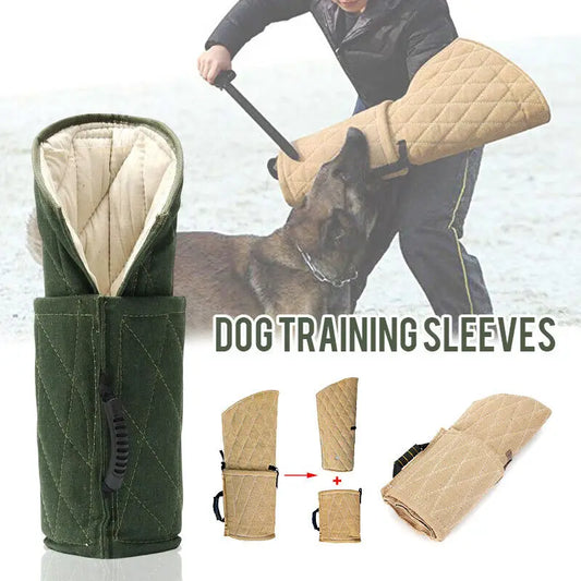 Practical Stable Interactive Play Durable Jute Training Young Arm Protection Safety Pet Dog Bite LargeTraining Sleeve Supplies