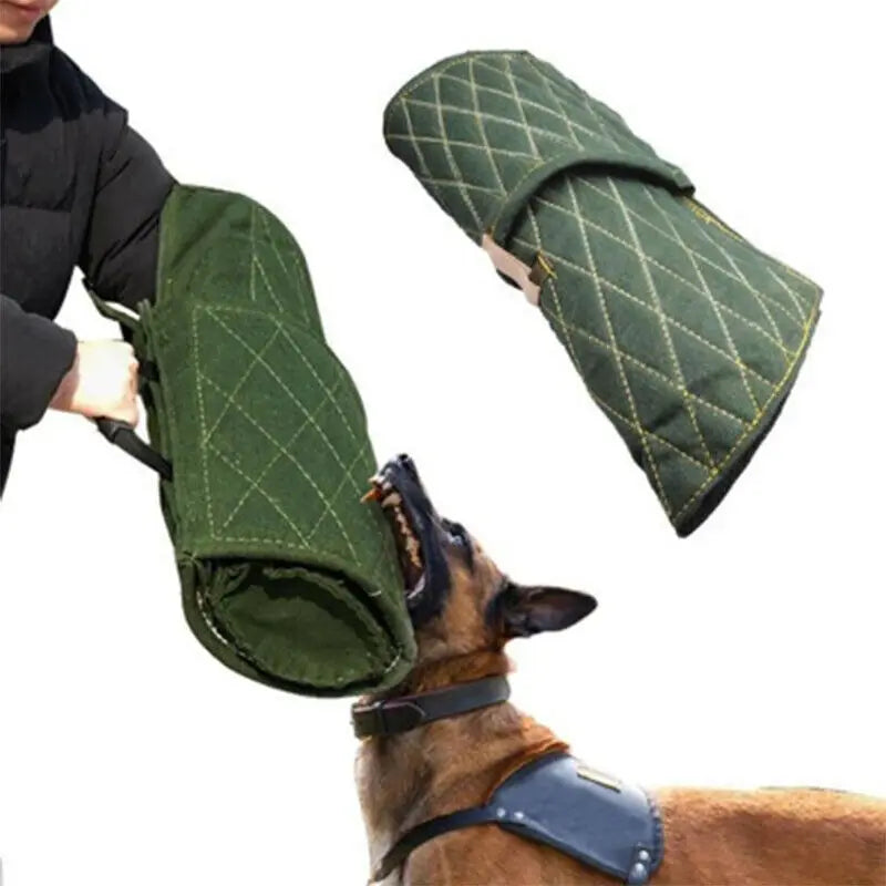 Practical Stable Interactive Play Durable Jute Training Young Arm Protection Safety Pet Dog Bite LargeTraining Sleeve Supplies