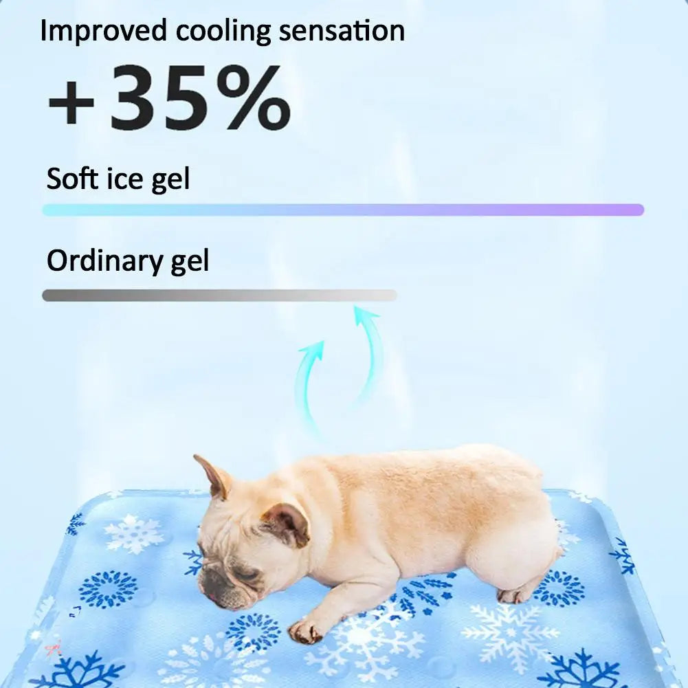 Dog Cooling Mat Summer Pet Cat Cold Bed For Small Big Dogs Pet Accessories Cat Durable Blanket Sofa Cat Ice Pad Blanket