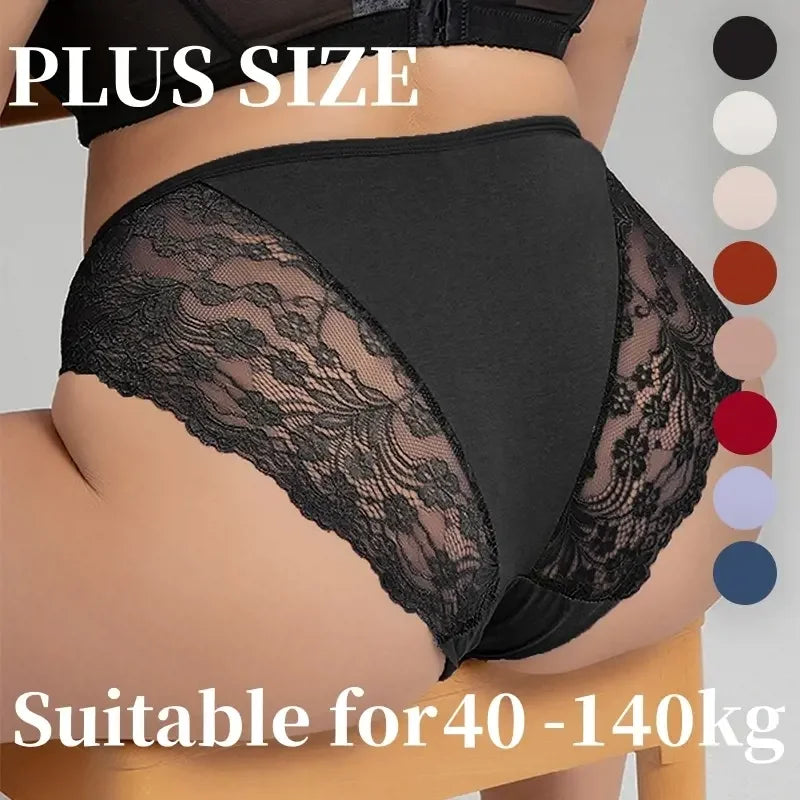 Sexy Lace Women's Underpants Solid Color Briefs Breathable Intimates Lingerie Panties Female Seamless Lingeries Women Underwear