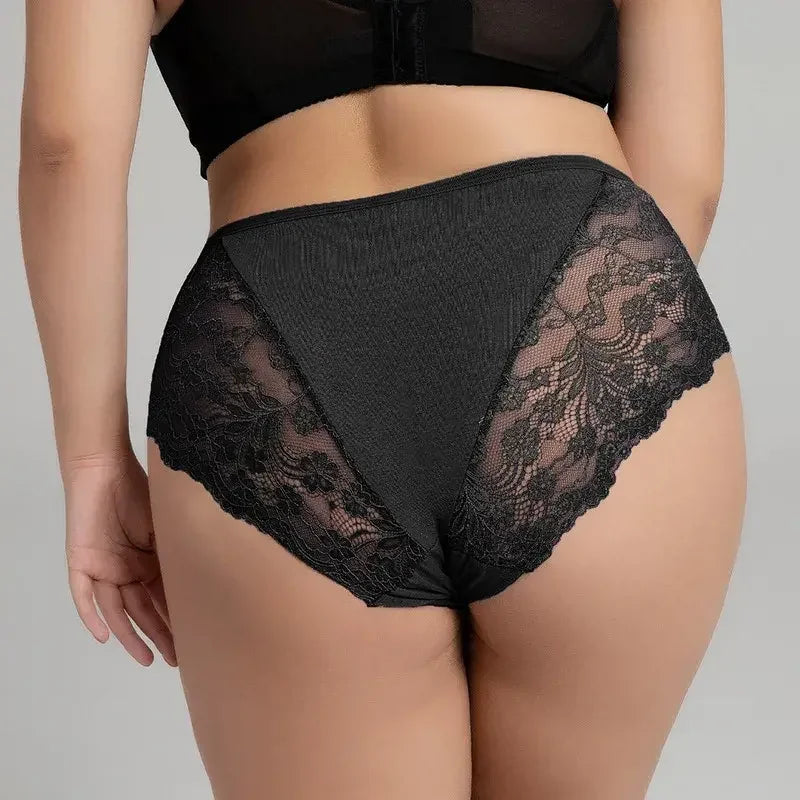 Sexy Lace Women's Underpants Solid Color Briefs Breathable Intimates Lingerie Panties Female Seamless Lingeries Women Underwear