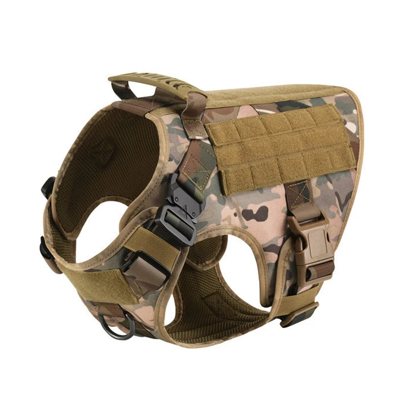 Tactical Dog Harness Military K9 Training Dog Harness for Large German Shepherd Dog Accessories for Walking Hiking Training