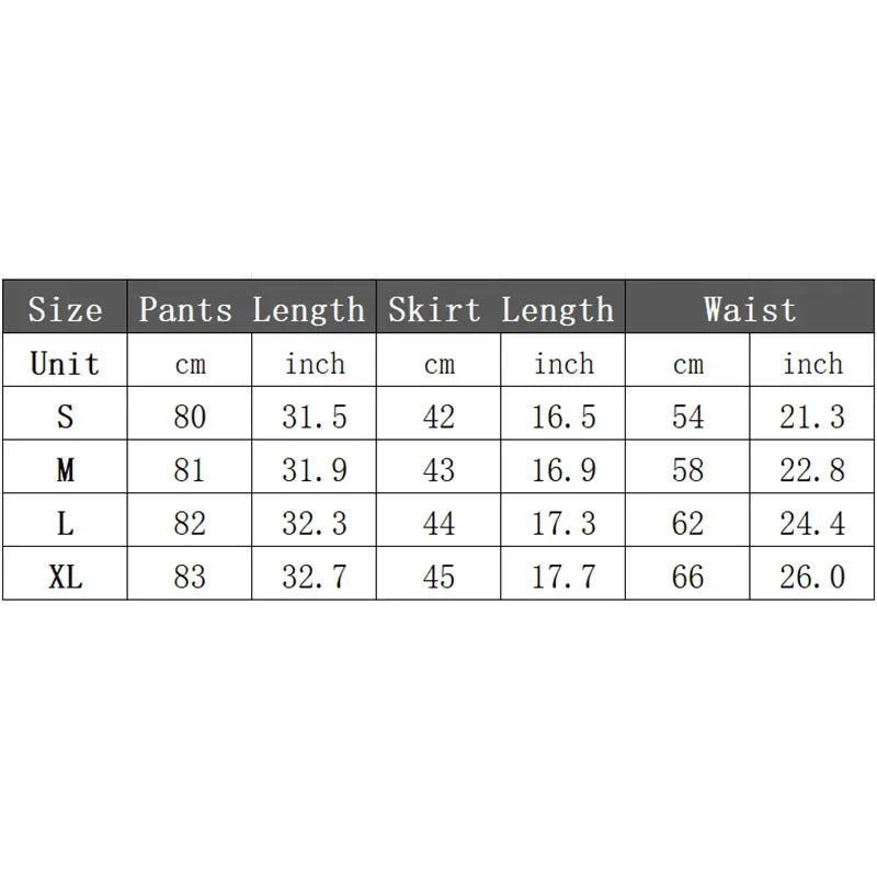 Women's High Waist Yoga Pants Fake Two Piece Sports Skirt And Pants Elastic Hip Lifting Slim Fit Gym Sports Leggings Yoga Wear