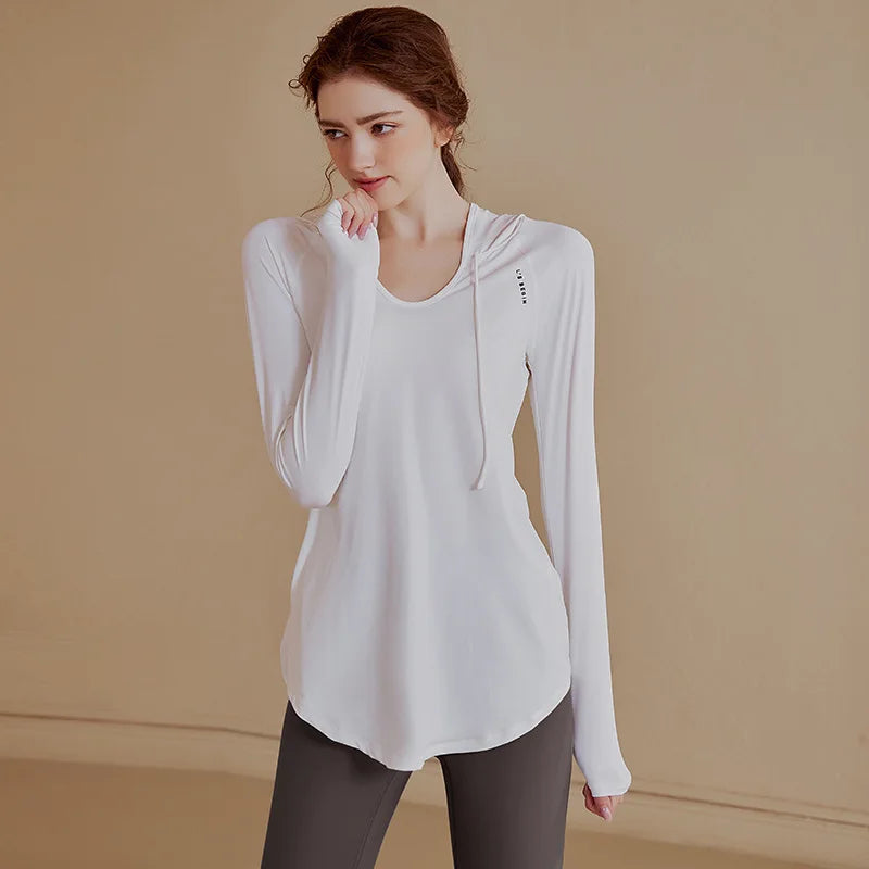 Women's Sports Wear For Fitness Running Jogging Seamless Long Sleeve Gym Woman Sport Shirt Yoga Top Female Workout Tops T-shirt